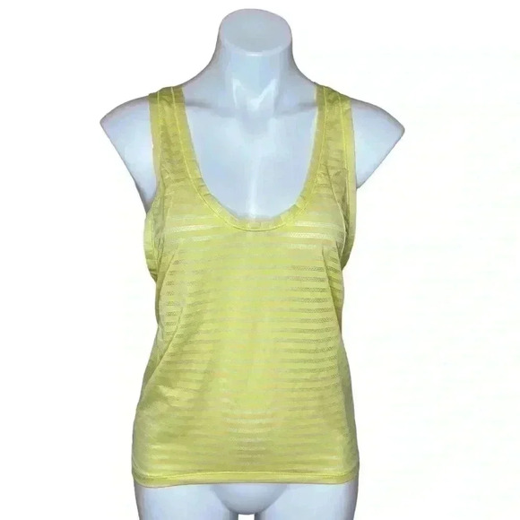 ZYIA nimbus yellow tank open back, ties in a knot size XXL plus size - Picture 1 of 3